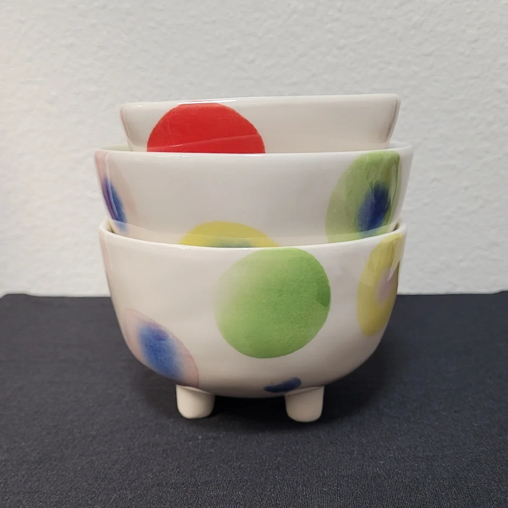 Anthropologie Tilda Nut Bowls, Set of 3 - Picture 3 of 4